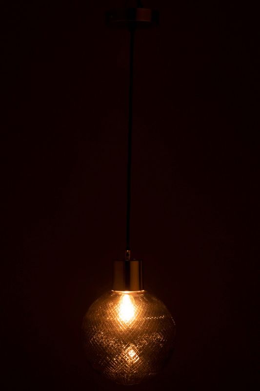 Glasslampe 20 cm 