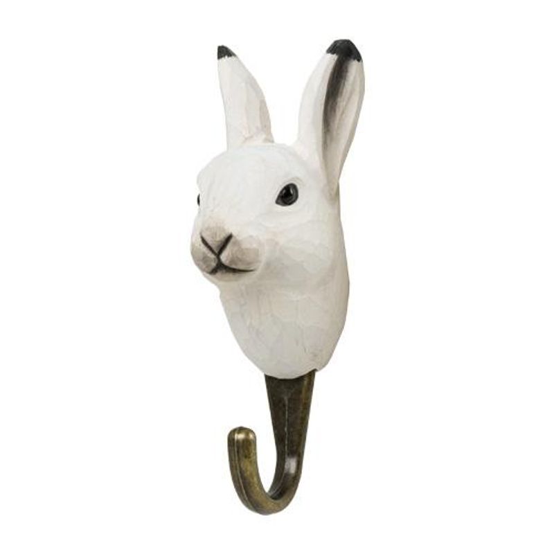 Håndspikket knagg. Polar Hare