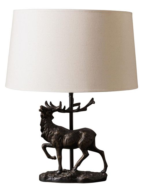 Hovedbilde Bordlampe med  Hjort