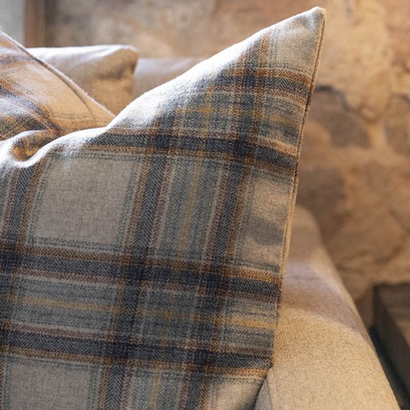 Artwood - GLENSDALE CHECK DENIM putetrekk