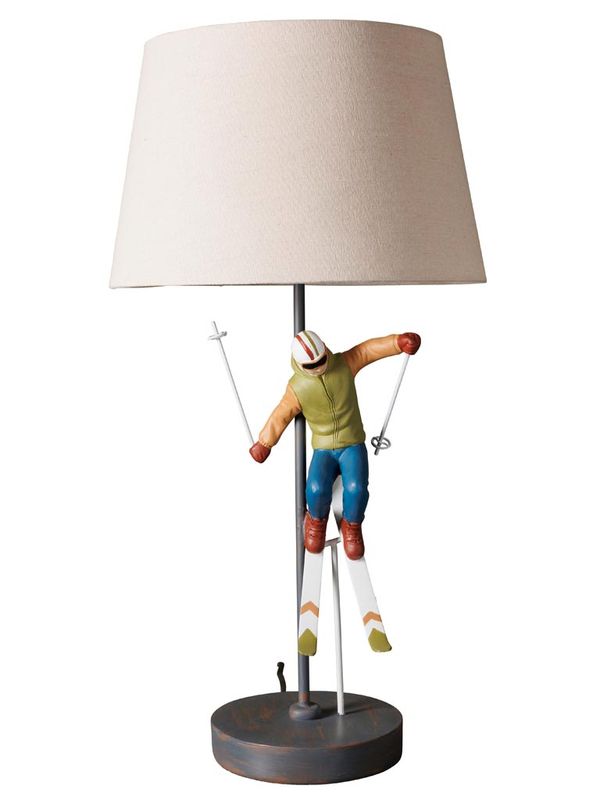 Bordlampe Skihopper