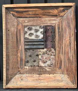 Hovedbilde Lama Bari dekorbilde 53x47 Brun