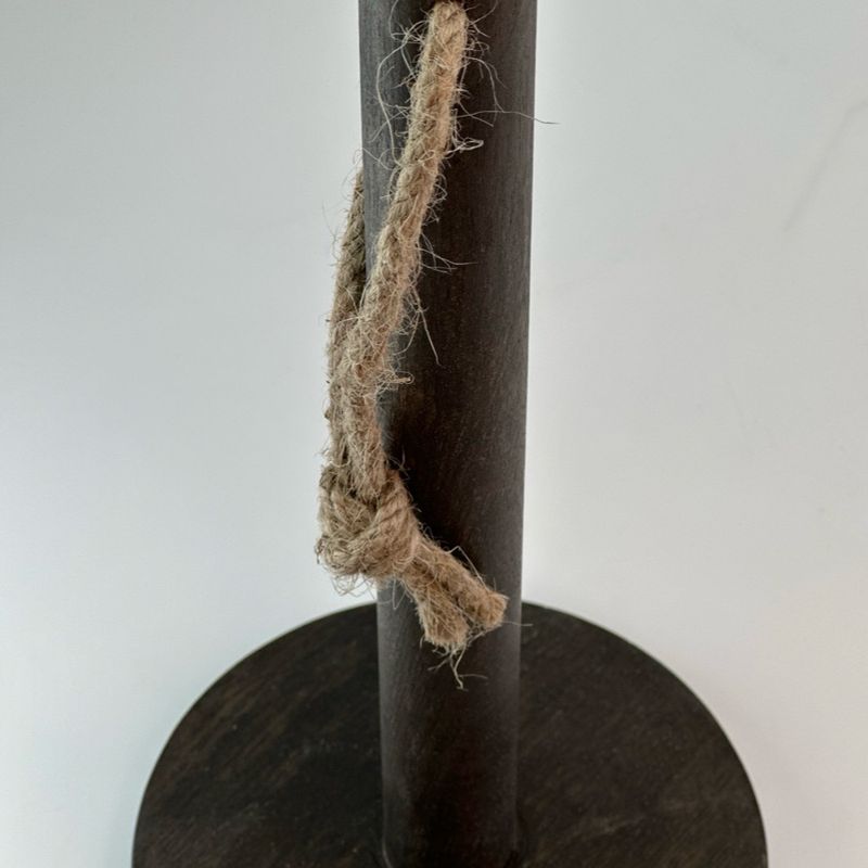  WOODY Tørkerullholder Sort